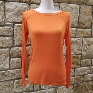 Ya Los Angeles Top Zip Shoulder Small Orange